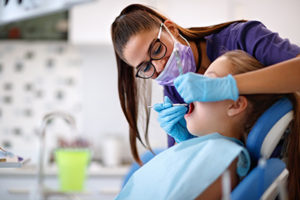 houston sedation dentist taking care of patient